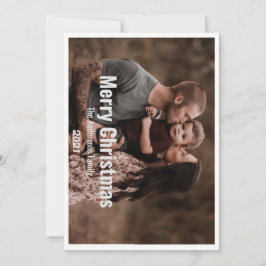 Festividades Cartão de Natal 1 foto botânica floral feriado