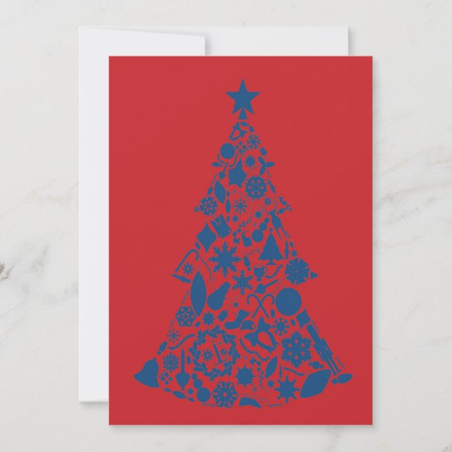 Festividades Cartão de Natal 5x7 (Frente)