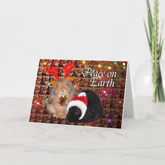 Festividades Cartão de Natal 8 do coelho