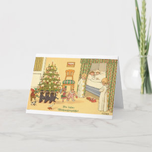 Festividades Cartão de Natal Alemão