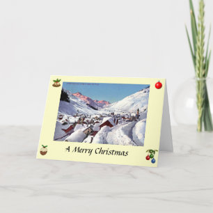 Festividades Cartão de Natal - Andermatt, Suiça