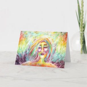 Festividades Cartão de Natal Angel Art