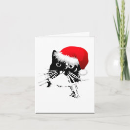 Festividades Cartão de Natal "Aqui Vem Frazzy Claus"