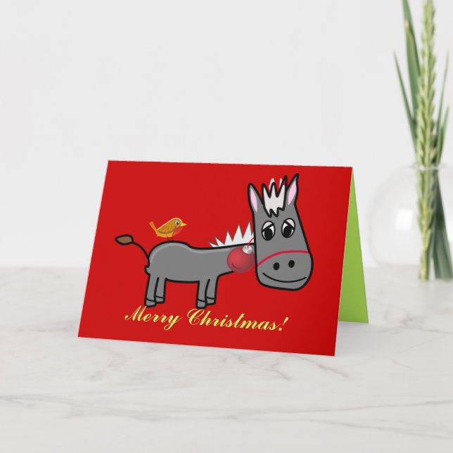 Festividades Cartão de Natal bonito (Frente)