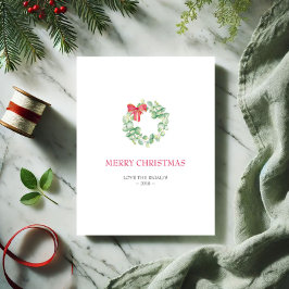 Festividades Cartão de Natal, Cartão de Férias