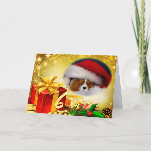 Festividades Cartão de Natal Cavalier King Charles Spaniel