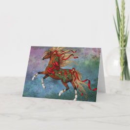 Festividades Cartão de Natal "Chestnut Cheer" (com design inter