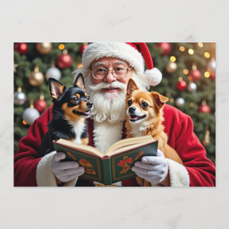 Festividades Cartão de Natal Chihuahua