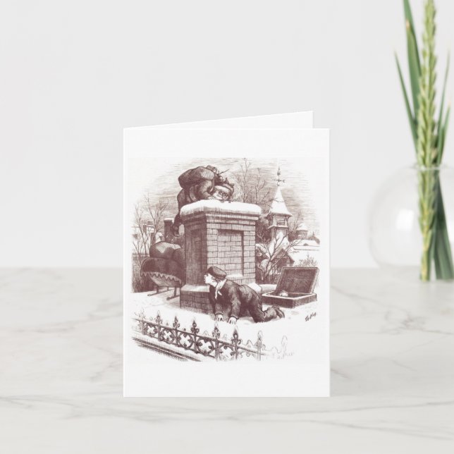 Festividades Cartão de Natal Classic Comic Strip (Frente)