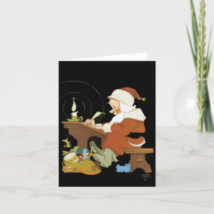 Festividades Cartão de Natal Clássico Vernon Concedido