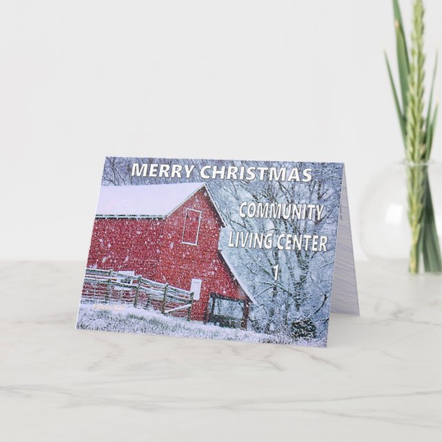 Festividades Cartão de Natal CLC 1 (Frente)