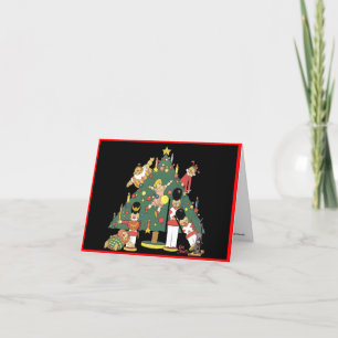 Festividades Cartão de Natal Cliff Sterrett Classic Comic Strip