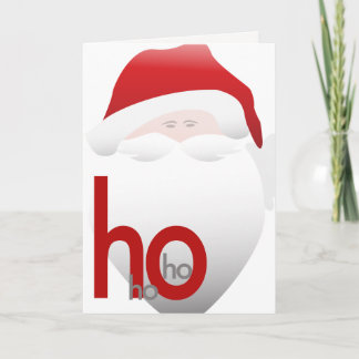 Festividades Cartão de Natal com papai noel