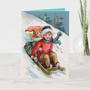 Festividades Cartão de Natal com porte postal de harmonizaçã