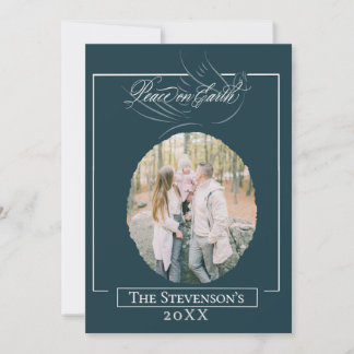 Festividades Cartão de Natal com Roteiro Paz na Terra