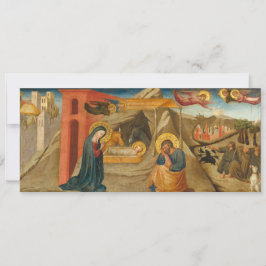 Festividades Cartão de Natal com Tema Religioso