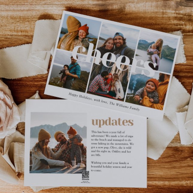 Festividades Cartão de Natal Com Várias Fotografias (Criador carregado)