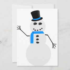 Festividades Cartão de Natal congelado