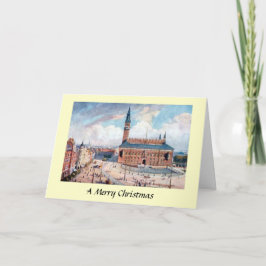 Festividades Cartão de Natal - Copenhaga, Dinamarca