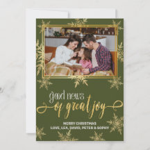 Cartão de Natal Cristão