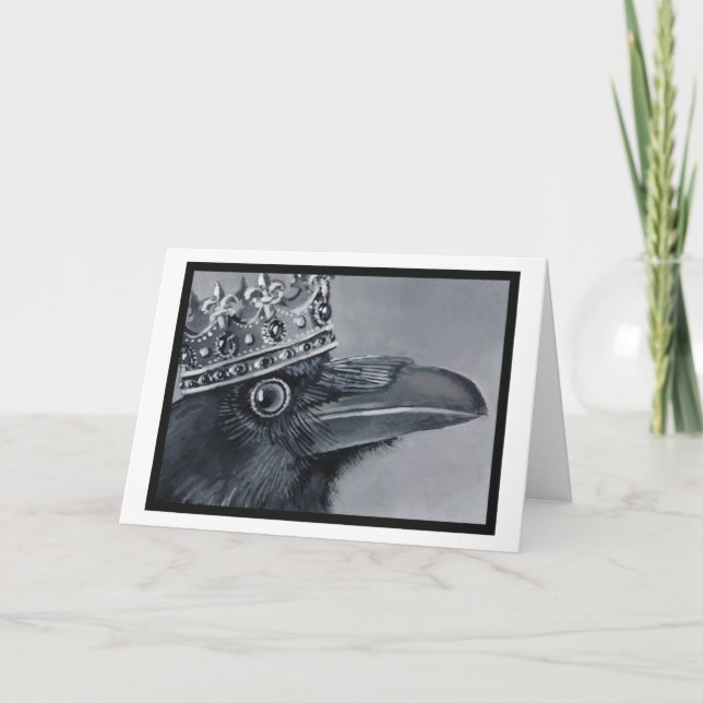 Festividades Cartão de Natal Crow Magi (Frente)