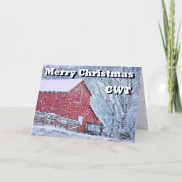 Festividades Cartão de Natal CWT