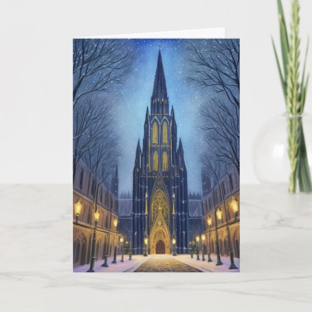 Festividades Cartão de Natal da Catedral (Frente)