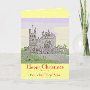Festividades Cartão de Natal da Catedral de Exeter
