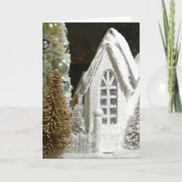 Festividades Cartão de Natal da Igreja