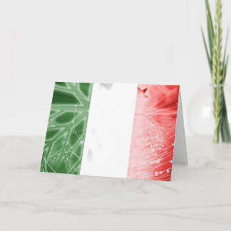 Festividades Cartão de Natal da Revista Italiana - Bandeira