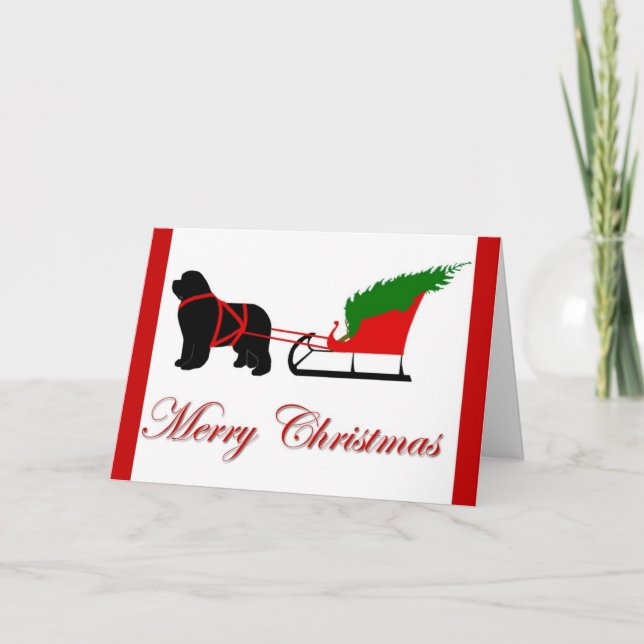 Festividades Cartão de Natal da Terra Nova (Frente)