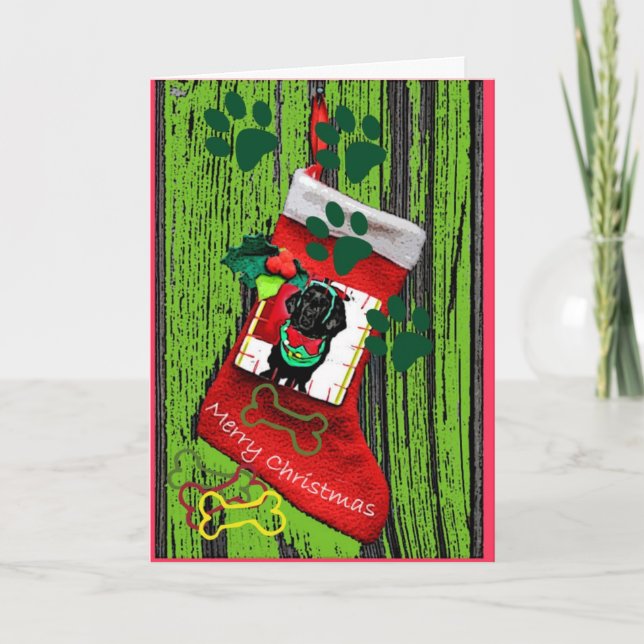 Festividades Cartão de Natal da Terra Nova (Frente)