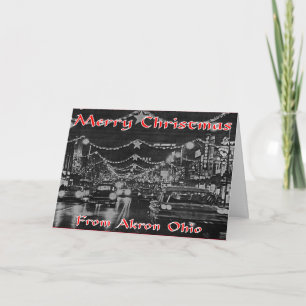 Festividades Cartão de Natal de Akron