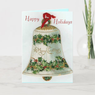 Festividades Cartão de Natal de Bell do Victorian