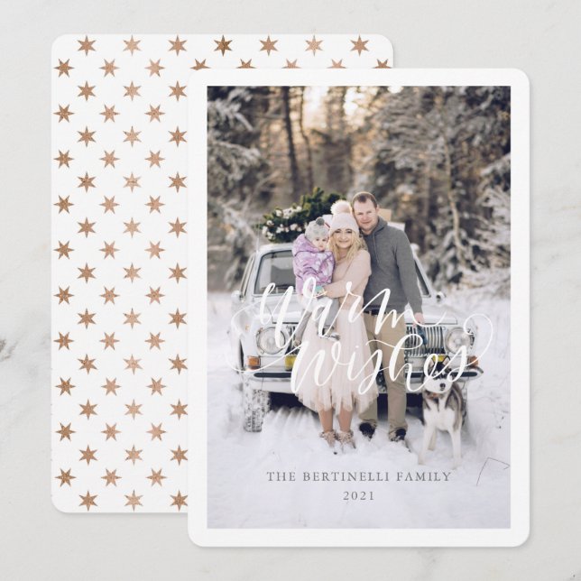 Festividades Cartão de Natal de Boas Festas Cartão de Férias Pl (Frente/Verso)