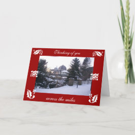 Festividades Cartão de Natal de Buxton