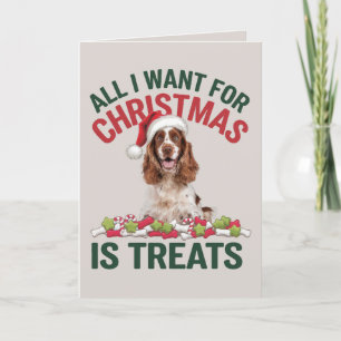 Festividades Cartão de Natal de Cão Engraçado EDITÁVEL