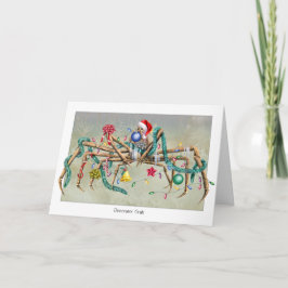 Festividades Cartão de Natal de Caranguejo Desorador