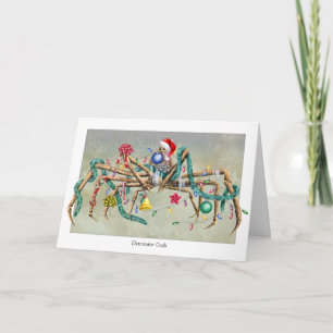 Festividades Cartão de Natal de Caranguejo Desorador