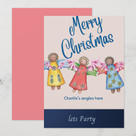 Festividades Cartão de Natal de Charlie Angles