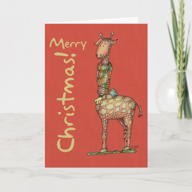 Festividades Cartão de Natal de Cleo (Frente)
