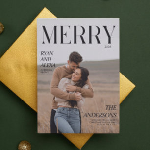 Festividades Cartão de Natal de Cobrir da Revista Style