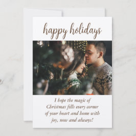 Festividades Cartão de Natal de design russa para papel de arte