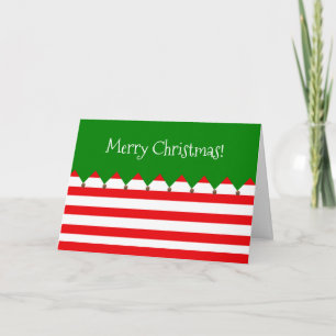 Festividades Cartão de Natal de Estilo Elf
