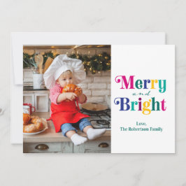 Festividades Cartão de Natal de feliz e Brilho