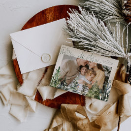 Festividades Cartão de Natal de Feliz Natal Moderno