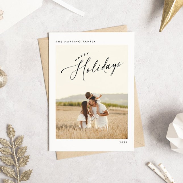 Festividades Cartão de Natal de Feliz Natal para o Chic (Criador carregado)