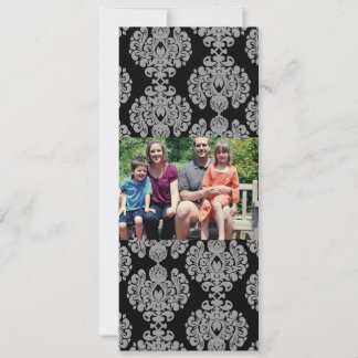 Festividades Cartão de Natal de Foto da Família 4x9