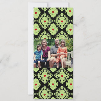 Festividades Cartão de Natal de Foto da Família 4x9