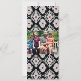 Festividades Cartão de Natal de Foto da Família 4x9